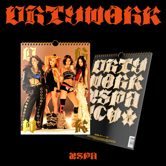 AESPA - DIRTY WORK SINGLE ALBUM DIRTY WORKER VER - COKODIVE