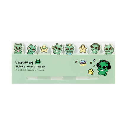 LAZY WAGG STICKY MEMO INDEX - COKODIVE