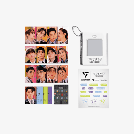 SEVENTEEN - 17 IS RIGHT HERE OFFICIAL MD LENTICUALR MINI CARD & BINDER - COKODIVE