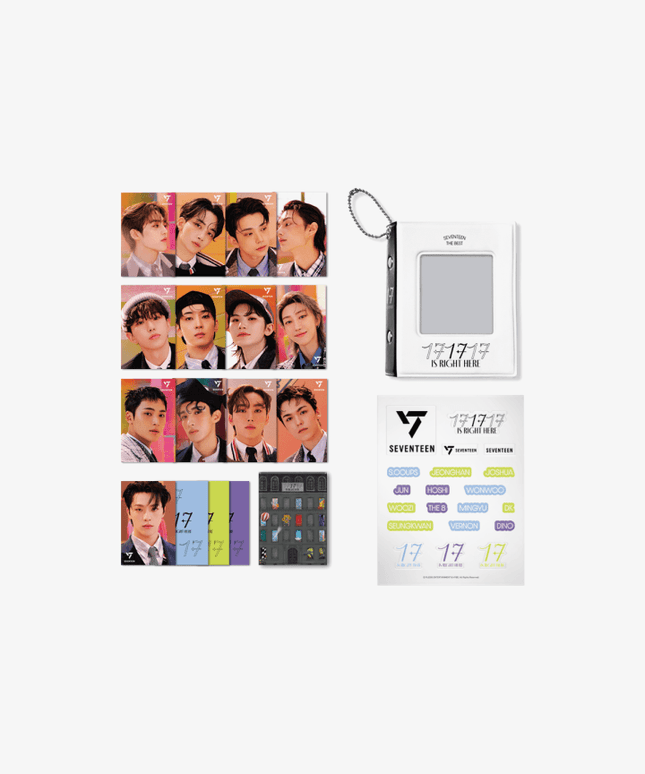 SEVENTEEN - 17 IS RIGHT HERE OFFICIAL MD LENTICUALR MINI CARD & BINDER - COKODIVE