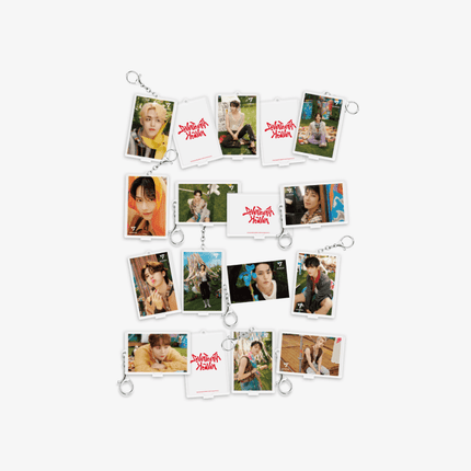 SEVENTEEN - SEVENTEENTH HEAVEN PM 2:14 LENTICULAR ACRYLIC KEYRING & STAND OFFICIAL MD - COKODIVE