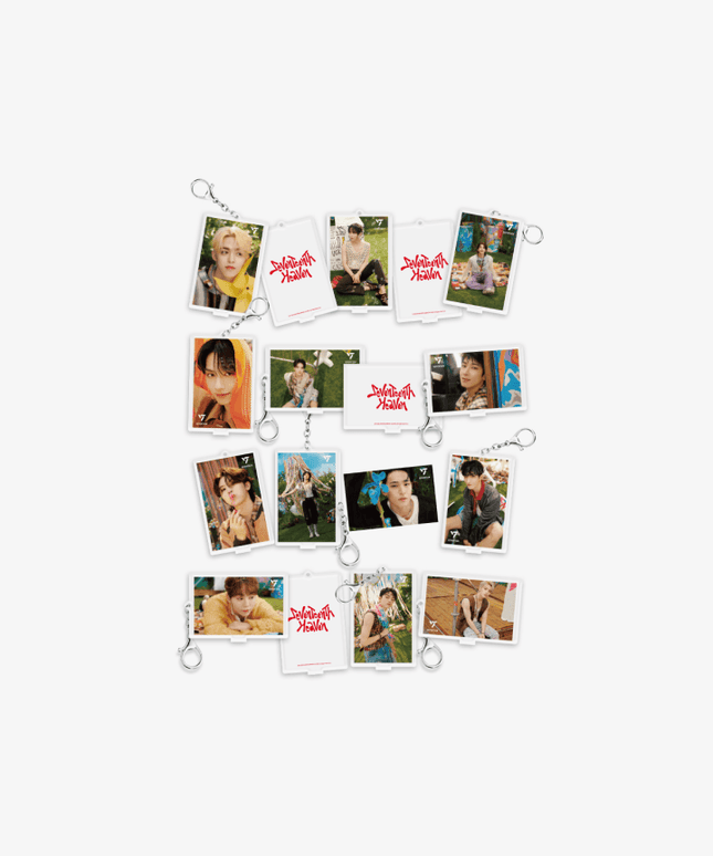 SEVENTEEN - SEVENTEENTH HEAVEN PM 2:14 LENTICULAR ACRYLIC KEYRING & STAND OFFICIAL MD - COKODIVE
