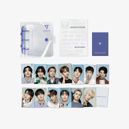 SEVENTEEN - ALWAYS YOURS OFFICIAL MD LENTICULAR MINI CARD & BINDER - COKODIVE