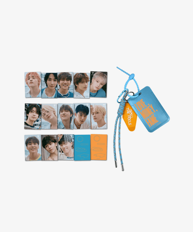 SEVENTEEN - SPILL THE FEELS OFFICIAL MD AR MINI CARD & CARD HOLDER - COKODIVE