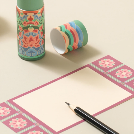 TRADITIONAL KOREAN CYLINDER LETTER SET - COKODIVE