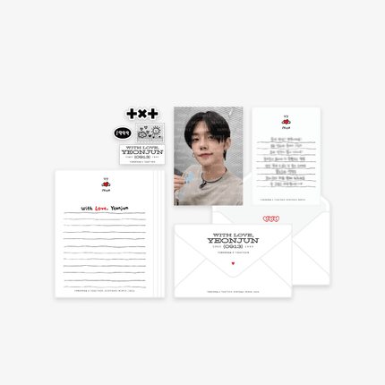 TXT YEONJUN - WITH LOVE, YEONJUN BIRTHDAY MD LETTER SET - COKODIVE