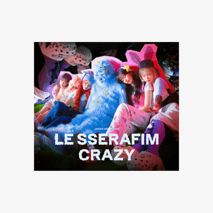 LE SSERAFIM - CRAZY JAPAN 3RD SINGLE ALBUM WEVERSE GIFT LIMITED EDITION A