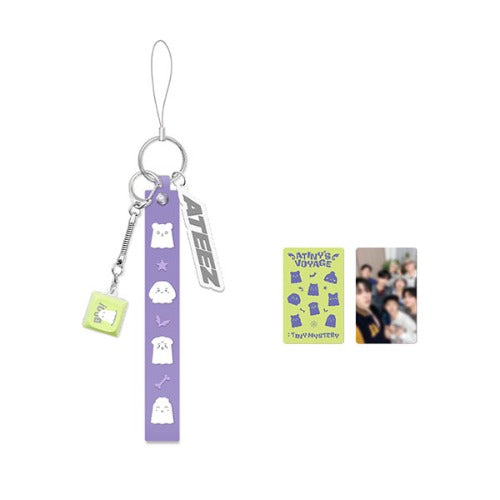 ATEEZ - ATINY'S VOYAGE : TINY MYSTERY 2026 ATEEZ FANMEETING OFFICIAL MD LIGHT STICK STRAP - COKODIVE