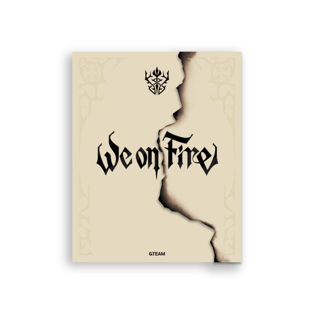 &TEAM - WE ON FIRE 3RD EP ALBUM WEVERSE SHOP GIFT LIMITED EDITION - COKODIVE