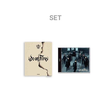&TEAM - WE ON FIRE 3RD EP ALBUM WEVERSE SHOP GIFT LIMITED EDITION + STANDARD EDITION SET - COKODIVE