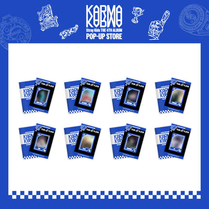 STRAY KIDS - KARMA POP UP STORE OFFICIAL MD LOCKER ROOM STICKER BOOK - COKODIVE