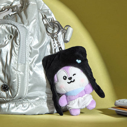 BT21 - MANG BABY BORN TO DANCE SMALL DOLL KEYCHAIN LONG BLACK - COKODIVE