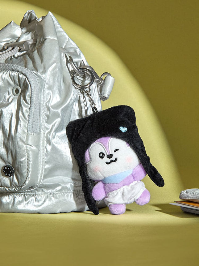 BT21 - MANG BABY BORN TO DANCE SMALL DOLL KEYCHAIN LONG BLACK - COKODIVE