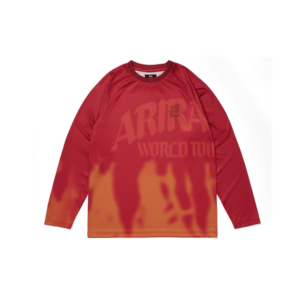 BTS - ARIRANG WORLD TOUR 2ND DROP OFFICIAL MD LONG SLEEVE T-SHIRT (RED) - COKODIVE