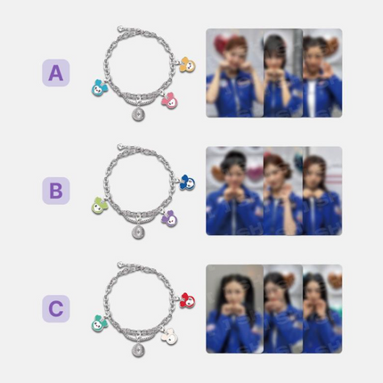 TWICE - 10VE UNIVERSE 2025 FANMEETING OFFICIAL MD LOVELY CUSTOM BRACELET - COKODIVE