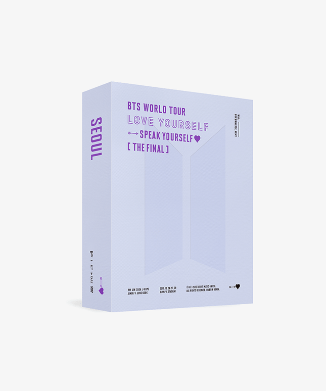 BTS - LOVE YOURSELF : SPEAK YOURSELF THE FINAL WORLD TOUR DVD 2025 FESTA GIFT - COKODIVE
