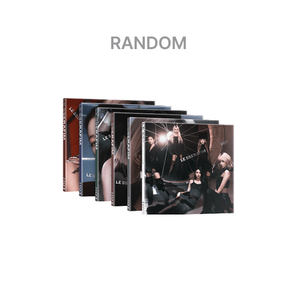 LE SSERAFIM - HOT 5TH MINI ALBUM WEVERSE SHOP GIFT COMPACT VER RANDOM