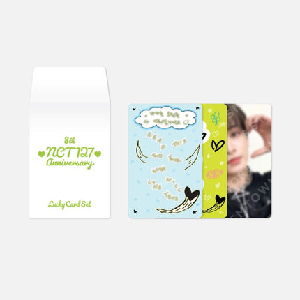 NCT 127 - 8TH ANNIVERSARY OFFICIAL MD LUCKY CARD SET - COKODIVE