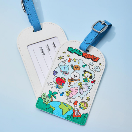 BT21 - WORLD VOYAGE LUGGAGE TAG - COKODIVE