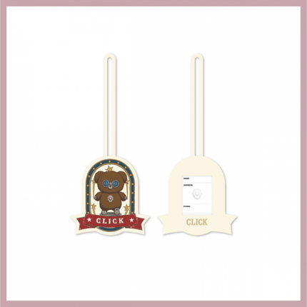 JISOO - CLICK IN SEOUL OFFICIAL MD LUGGAGE TAG - COKODIVE