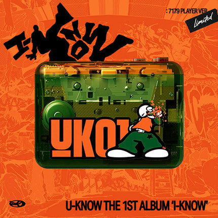 U-KNOW - I-KNOW 1ST ALBUM 7179 PLAYER (LIMITED) VER - COKODIVE