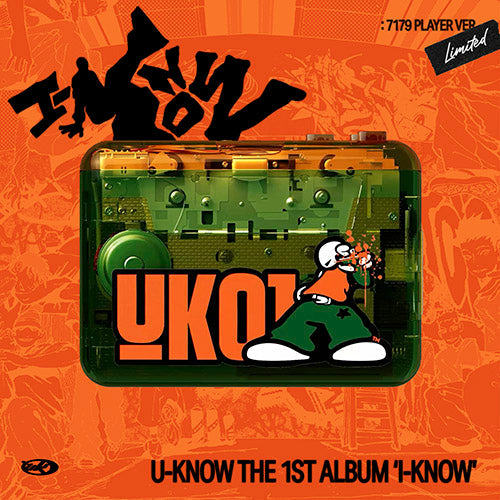 U-KNOW - I-KNOW 1ST ALBUM 7179 PLAYER (LIMITED) VER - COKODIVE