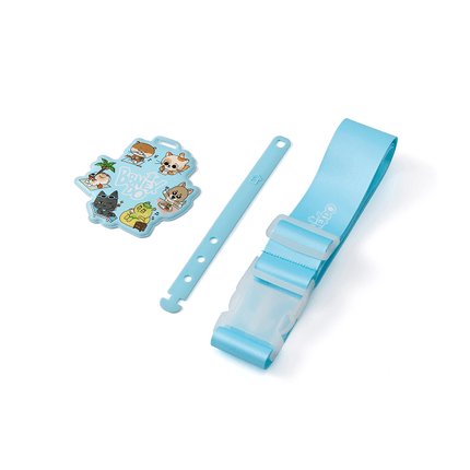 BOYNEXTDOOR - BBNEXTDO IS COMING TO TOWN OFFICIAL MD LUGGAGE TAG SET - COKODIVE