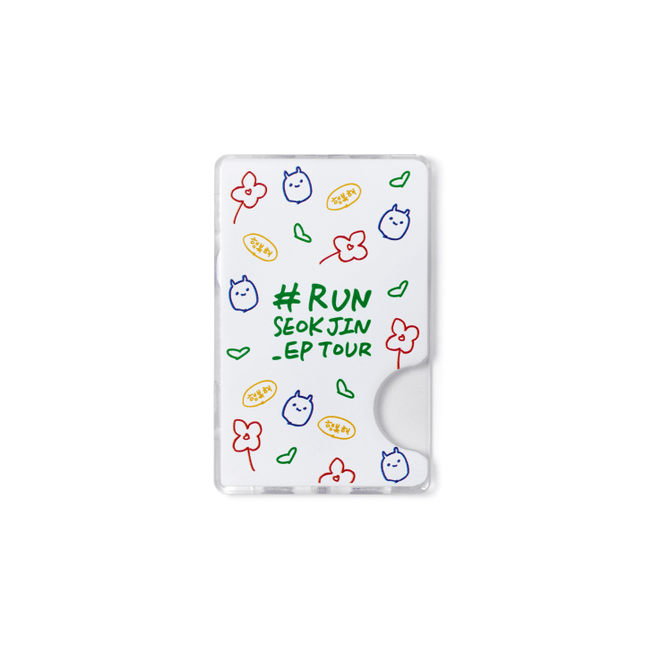BTS JIN - RUNSEOKJIN OFFICIAL MD MAGNETIC CARD HOLDER VER. 1 - COKODIVE
