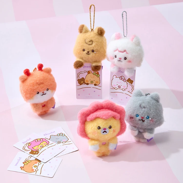 I-DLE - MININI BABY MAGNET PLUSH KEYRING - COKODIVE