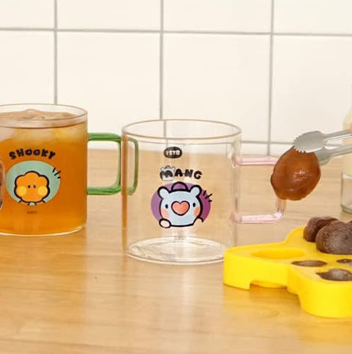 BT21 - MININI GLASS CUP(370ml) - COKODIVE