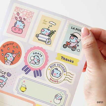 BT21 - MININI REMOVABLE GIFT STICKER