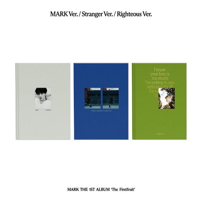 NCT MARK - THE FIRSTFRUIT 1ST FULL ALBUM SM SHOWCASE GIFT PHOTOBOOK VER RANDOM - COKODIVE