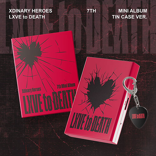 XDINARY HEROES - LXVE TO DEATH 7TH MINI ALBUM FANS GIFT TIN CASE (MD) VER - COKODIVE