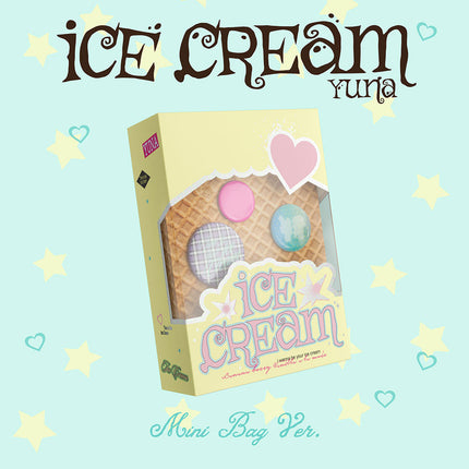 ITZY YUNA - ICE CREAM 1ST MINI ALBUM MINI BAG VER (MD VER) - COKODIVE