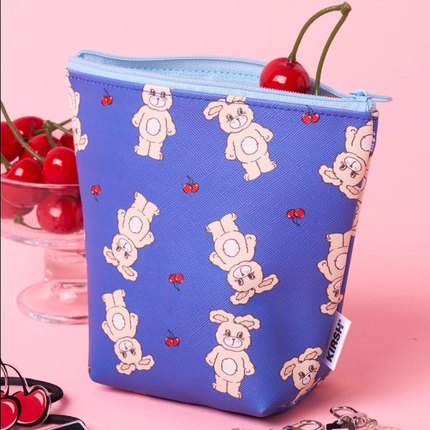KIRSH MEDIUM POUCH (WITTY BUNNY BLUE) - COKODIVE