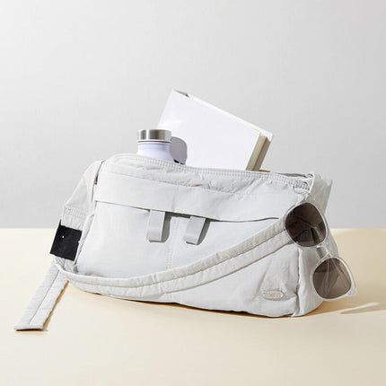 MERCI CHARM CROSS BAG (GRAY) - COKODIVE