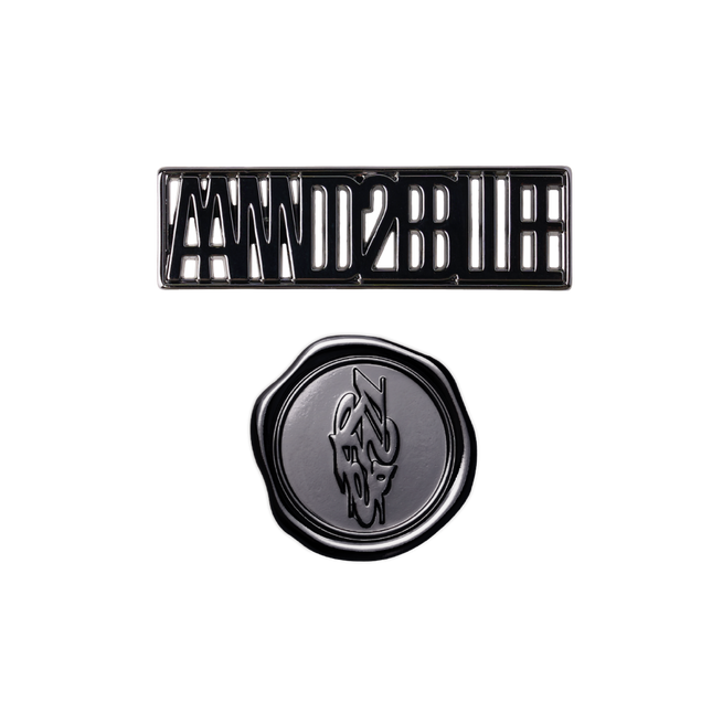 AND2BLE - SEQUENCE 01: CURIOSITY POP UP OFFICIAL MD METAL BADGE SET - COKODIVE