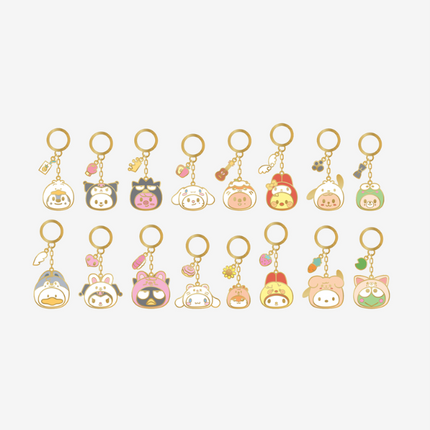 STRAY KIDS - SKZOO X SANRIO CHARACTERS OFFICIAL MD METAL KEYRING - COKODIVE