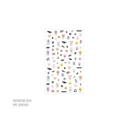 STRAY KIDS - THIS & THAT POP UP OFFICIAL MD SKZOO MICRO STICKER - COKODIVE