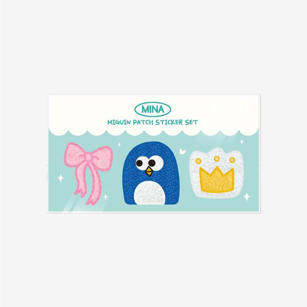 TWICE - THIS IS FOR 2026 WORLD TOUR FINALE IN SEOUL OFFICIAL MD MINA MIGUIN PATCH STICKER SET - COKODIVE