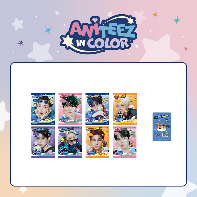 ATEEZ - ANITEEZ IN COLOR POP UP OFFICIAL MD MINI PHOTOBOOK - COKODIVE