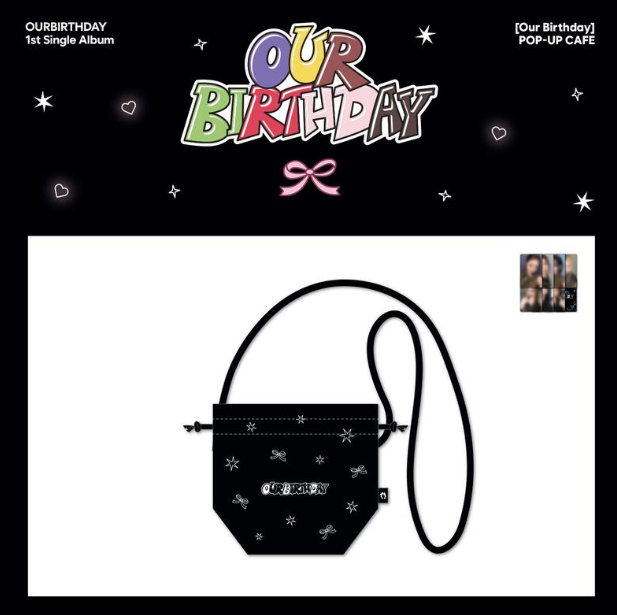 OURBIRTHDAY - OUR BIRTHDAY POP UP OFFICIAL MD MINI BAG - COKODIVE