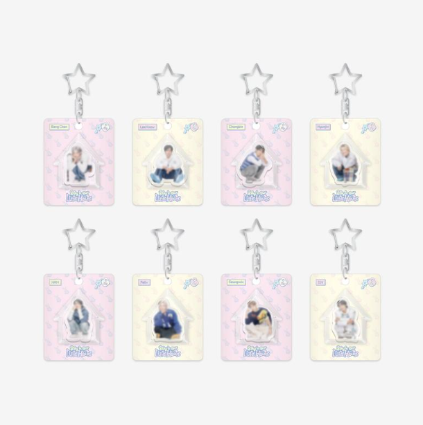 STRAY KIDS - STAY IN OUR LITTLE HOUSE 6TH FANMEETING OFFICIAL MD MINI BLOCK KEYRING - COKODIVE