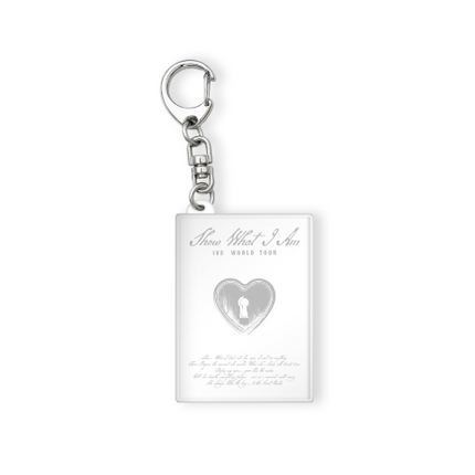 IVE - SHOW WHAT I AM WORLD TOUR OFFICIAL MD MINI BOOK KEYRING - COKODIVE