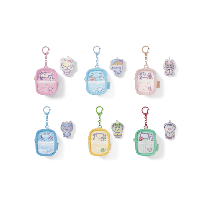 BOYNEXTDOOR - BBNEXDO IN SWEET DREAMS OFFICIAL MD MINI PLUSH POUCH - COKODIVE