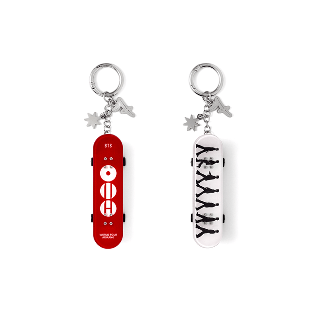 BTS - ARIRANG WORLD TOUR OFFICIAL MD MINI SKATEBOARD KEYRING - COKODIVE