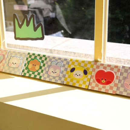 BT21 - MININI LEATHER PATCH MIRROR - COKODIVE