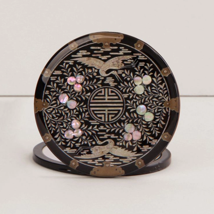 DOUBLE SIDED HAND MIRROR (MOTHER OF PEARL) - COKODIVE