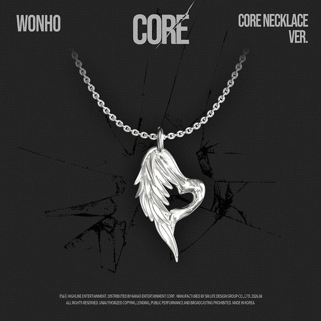MONSTA X WONHO - CORE EP ALBUM CORE NECKLACE VER - COKODIVE