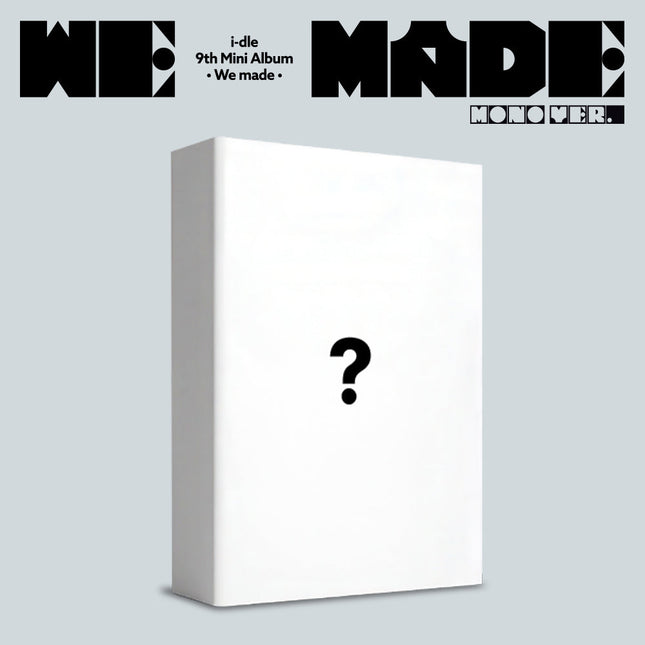 I-DLE - WE MADE 9TH MINI ALBUM MONO VER - COKODIVE